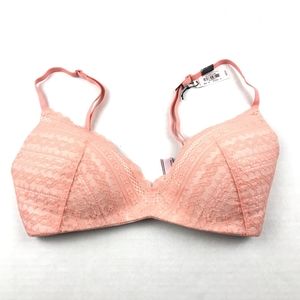 Victoria's Secret No Wire Peach Bra